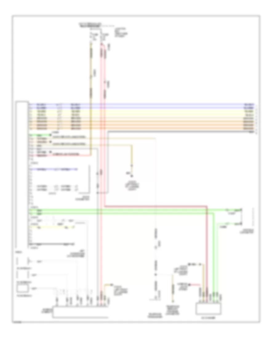 Premium Radio Wiring Diagram without CIC 1 of 2 for BMW Z4 35is 2013
