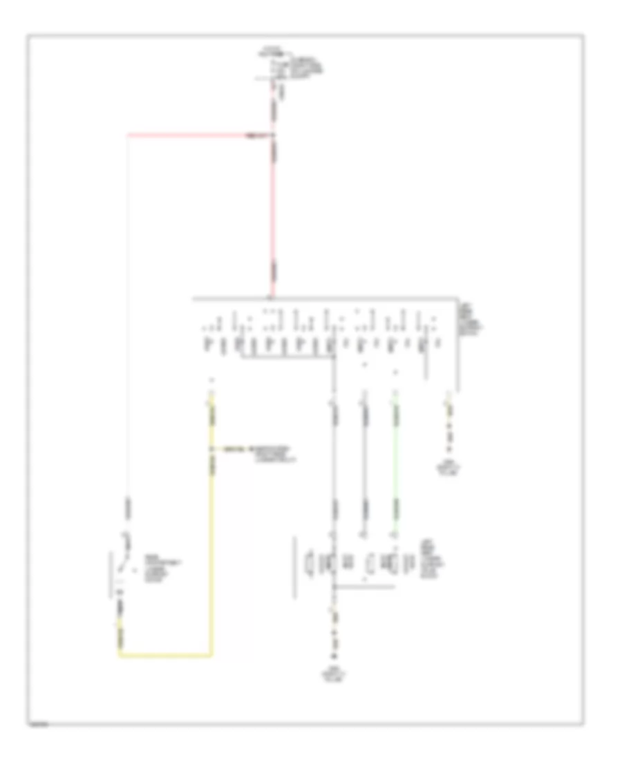 Left Rear Lumbar Wiring Diagram for BMW 740iL 1997