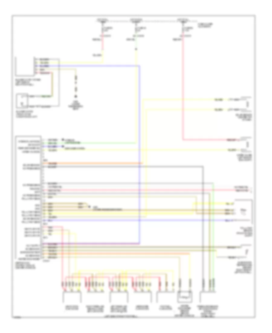 Automatic AC Wiring Diagram (1 of 2) for BMW 330xi 2001