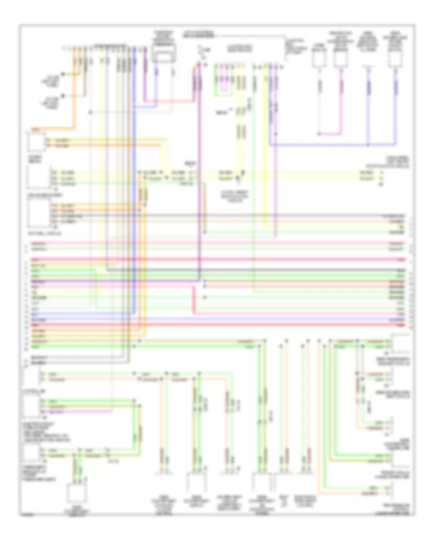 Computer Data Lines Wiring Diagram 2 of 3 for BMW 550xi 2012