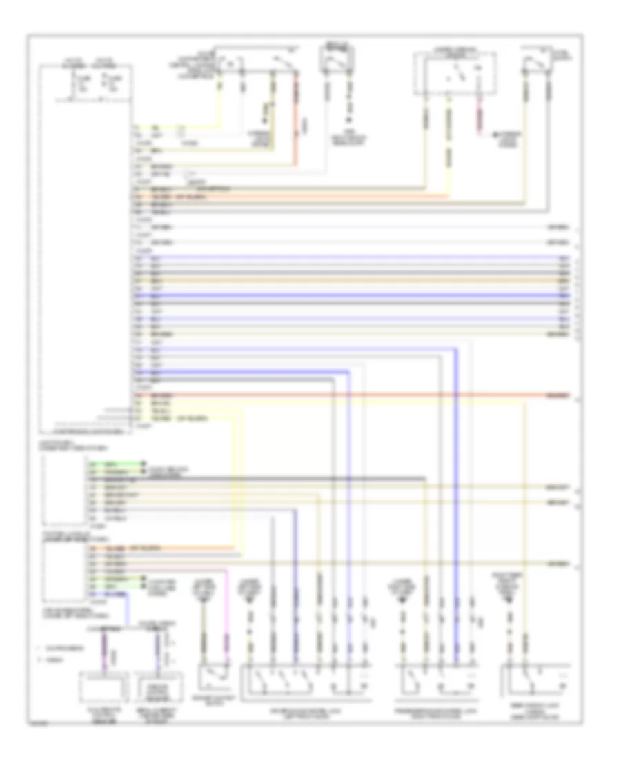 Anti theft Wiring Diagram 1 of 3 for BMW 335is 2011