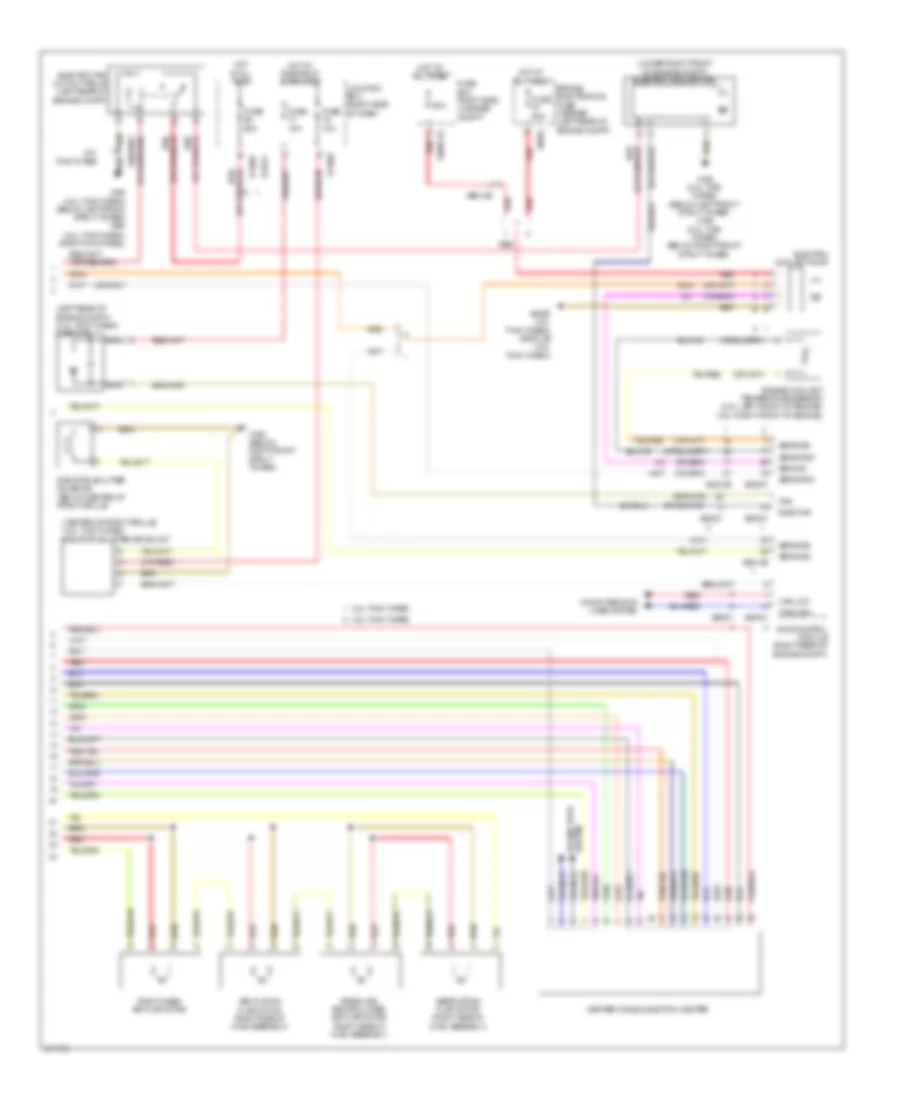 Automatic A C Wiring Diagram 2 of 2 for BMW Z4 35is 2013