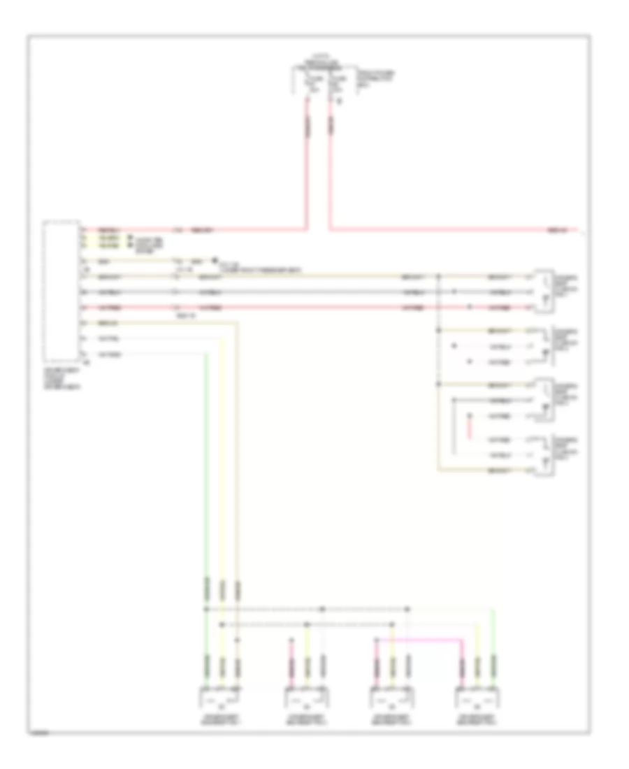 Seat Ventilation Wiring Diagram (1 of 2) for BMW X5 xDrive35d 2014