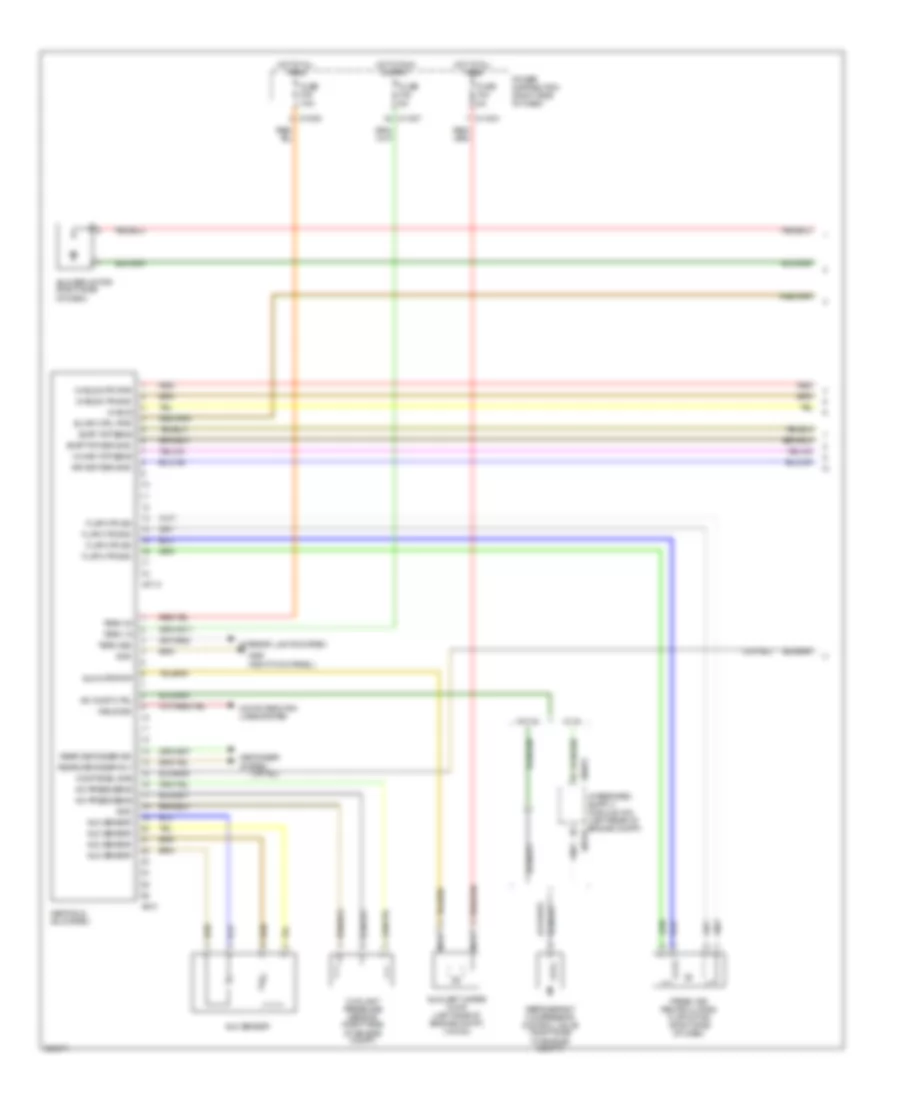 Automatic A C Wiring Diagram 1 of 2 for BMW Z4 2008