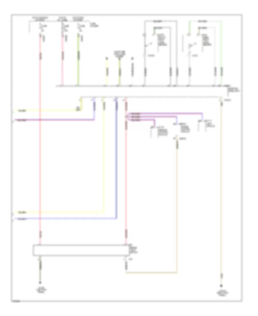 Adaptive Front Lighting Wiring Diagram (3 of 3) for BMW X5 30i 2005