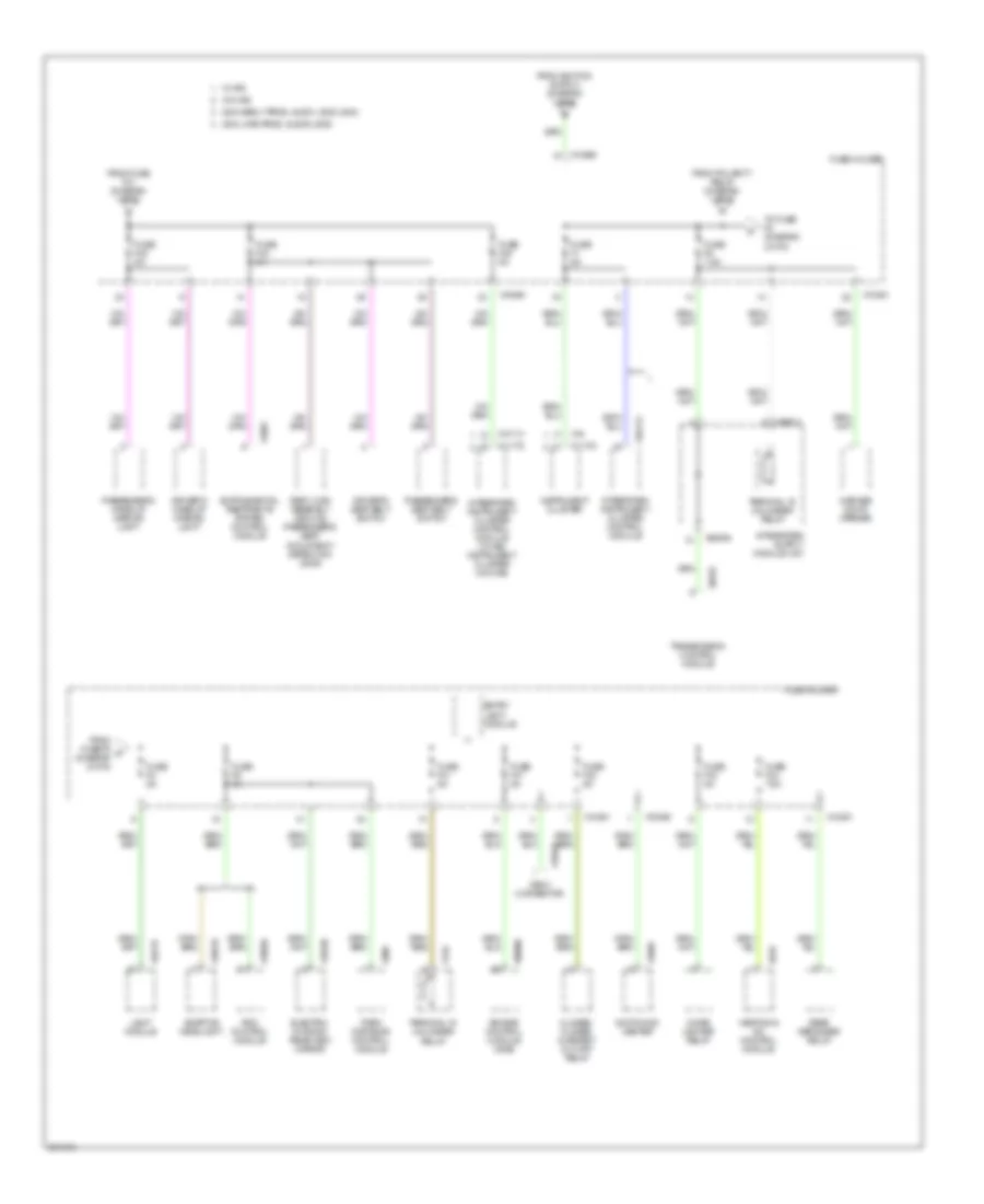 4 4L Power Distribution Wiring Diagram 2 of 6 for BMW X5 30i 2005