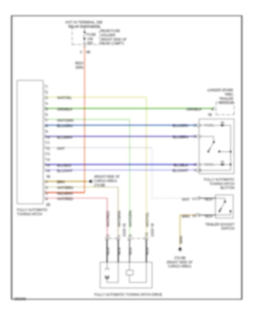 Active Bodyworks Wiring Diagram for BMW 550xi GT 2012