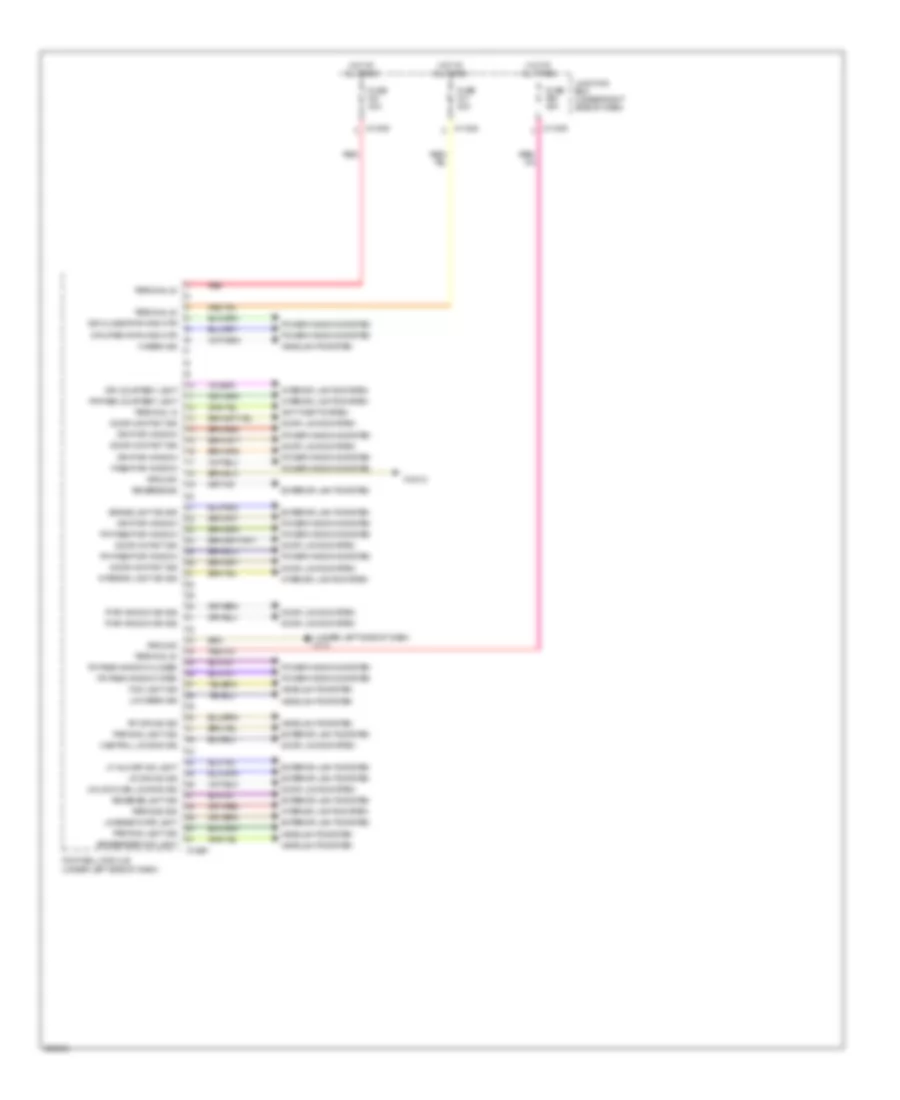 Body Control Modules Wiring Diagram (2 of 2) for BMW 128i 2009