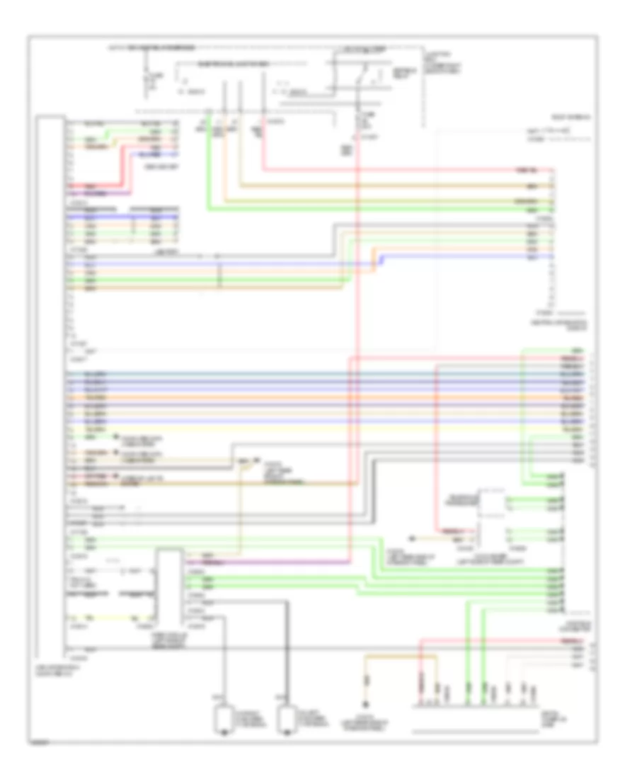 Radio Wiring Diagram Convertible with Car Information Computer Base Radio 1 of 2 for BMW 128i 2009
