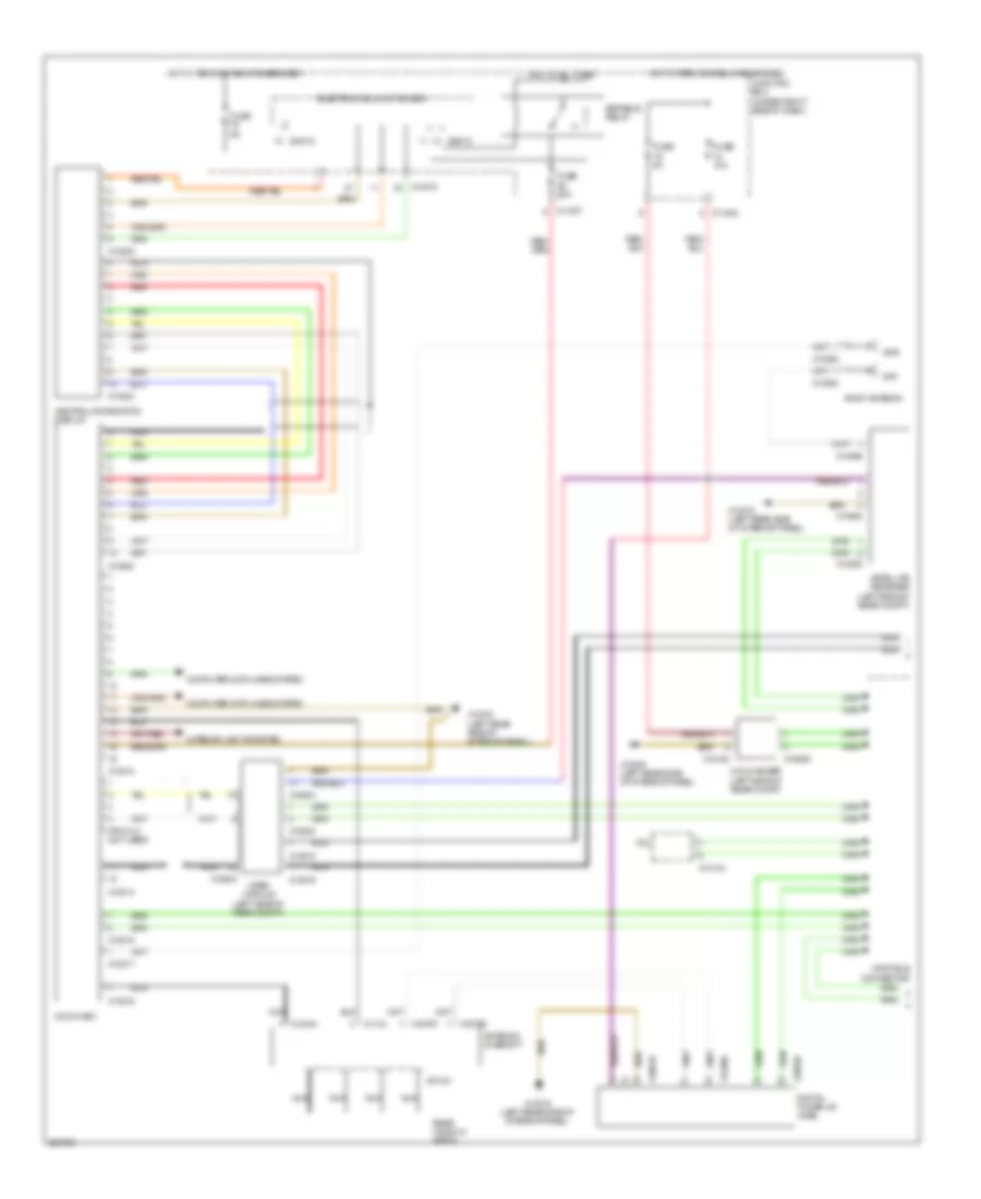 Radio Wiring Diagram Except Convertible without Car Information Computer Top Hifi Radio 1 of 2 for BMW 128i 2009