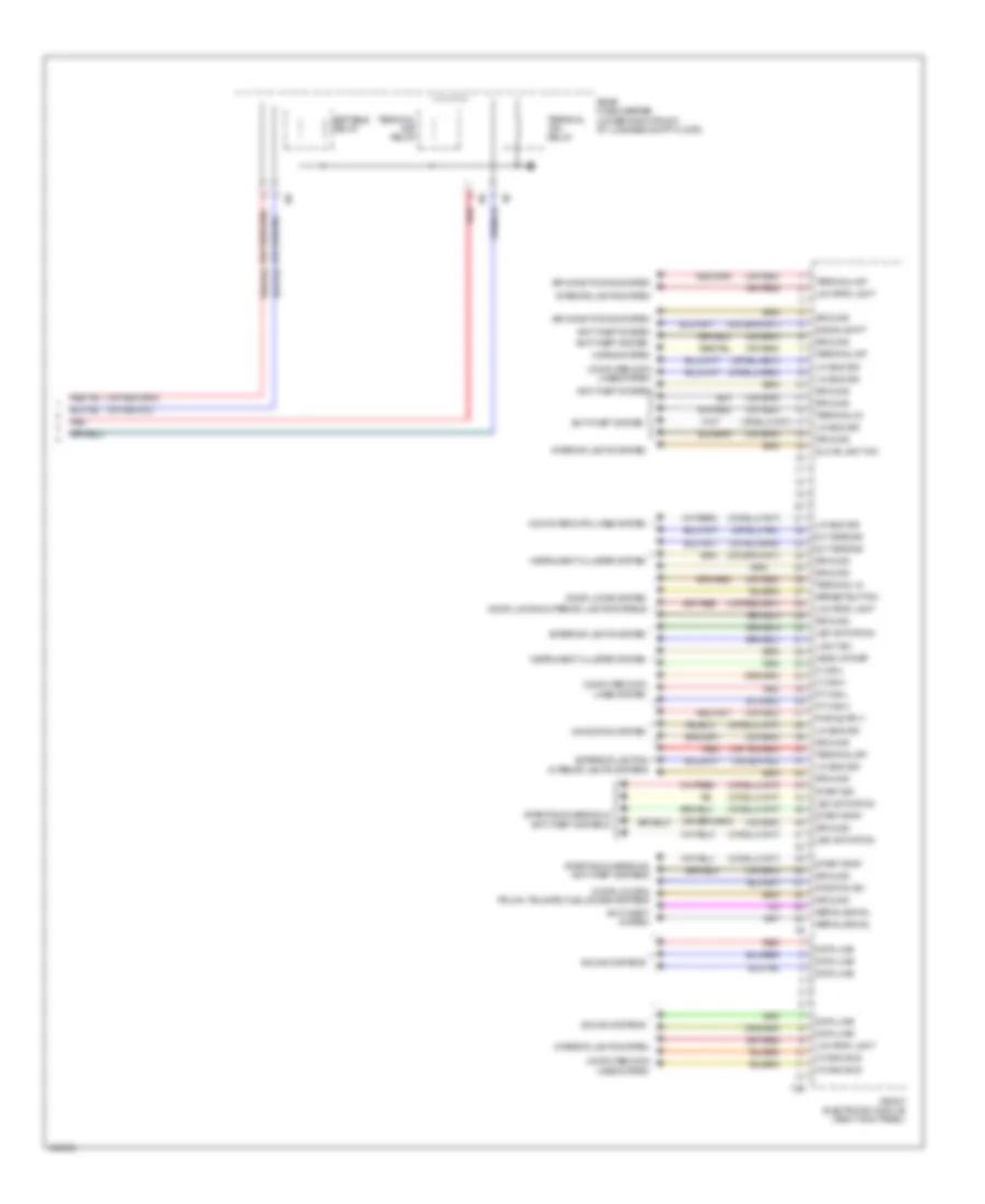 Front Electronic Control Module Wiring Diagram 3 of 3 for BMW 228i 2014