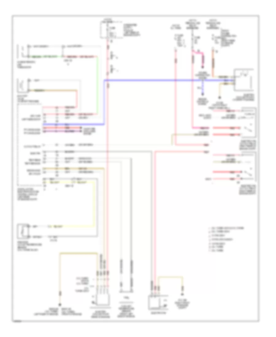 Cooling Fan Wiring Diagram for BMW 228i 2014