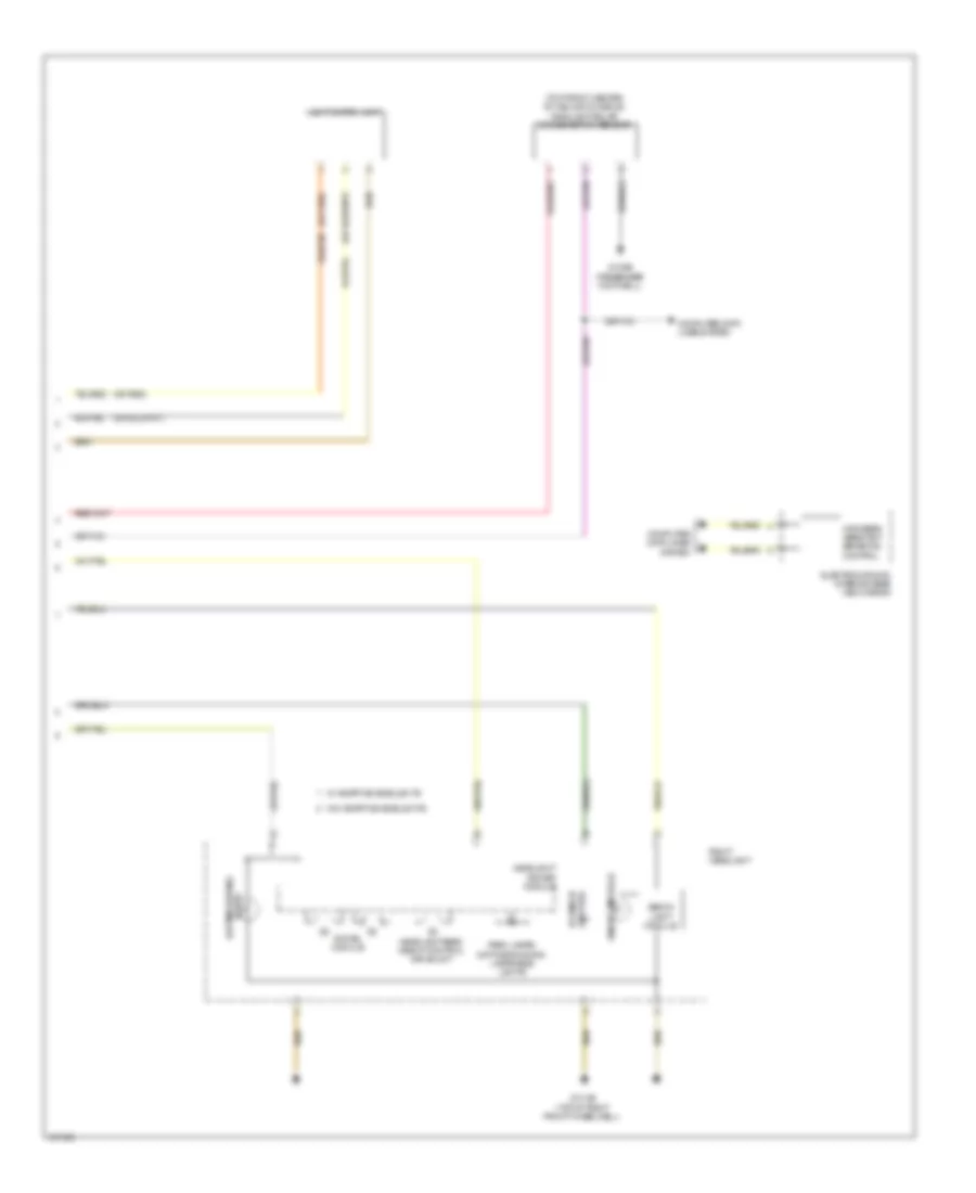 Headlights Wiring Diagram, with Xenon Lamps (2 of 2) for BMW 228i 2014
