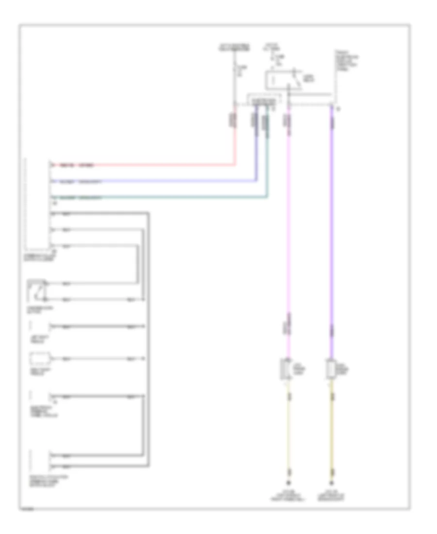 Horn Wiring Diagram for BMW 228i 2014