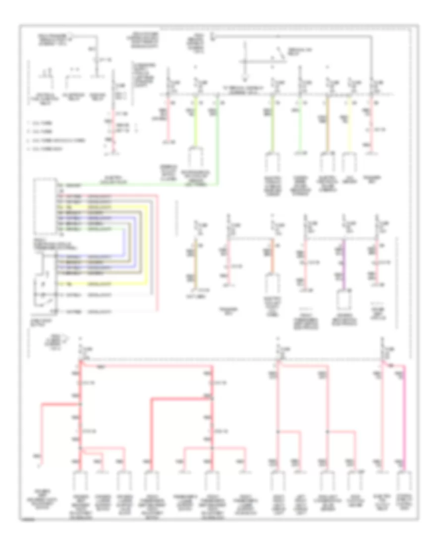 Power Distribution Wiring Diagram 2 of 4 for BMW 228i 2014
