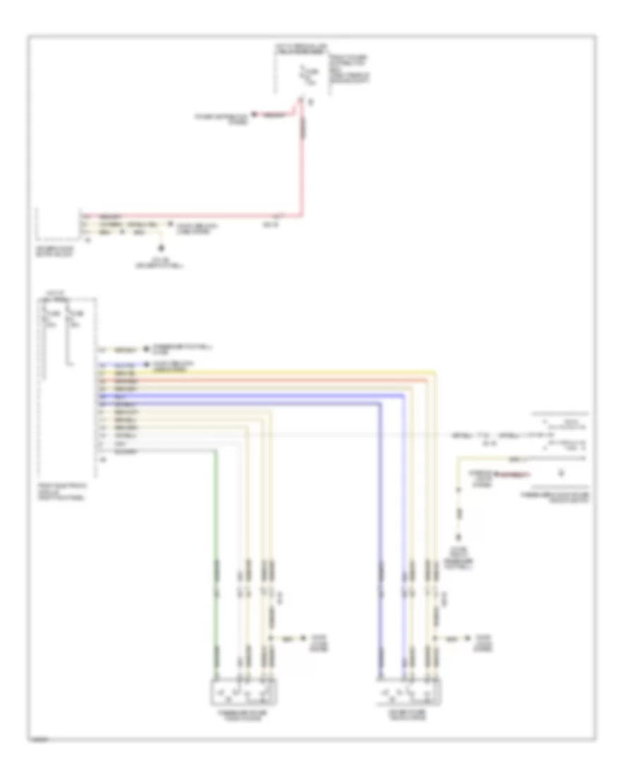 Power Windows Wiring Diagram for BMW 228i 2014