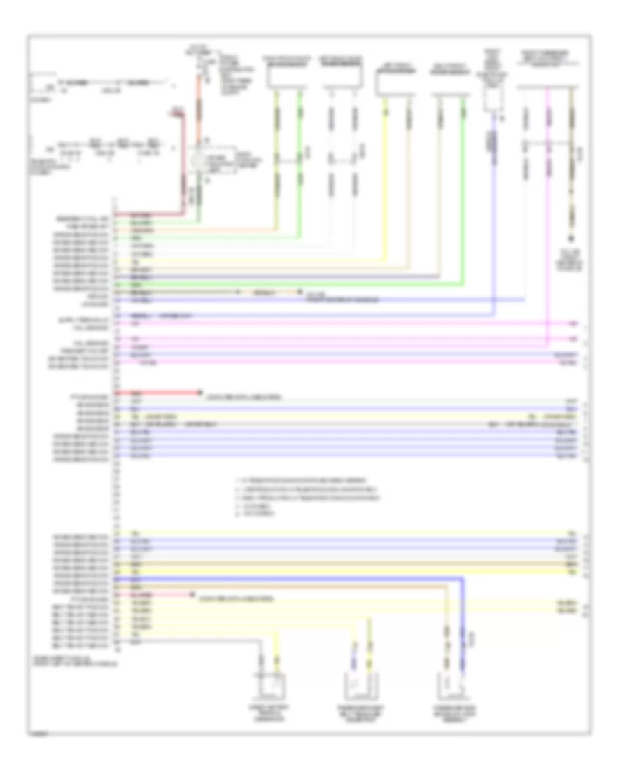 Supplemental Restraints Wiring Diagram 1 of 3 for BMW 228i 2014
