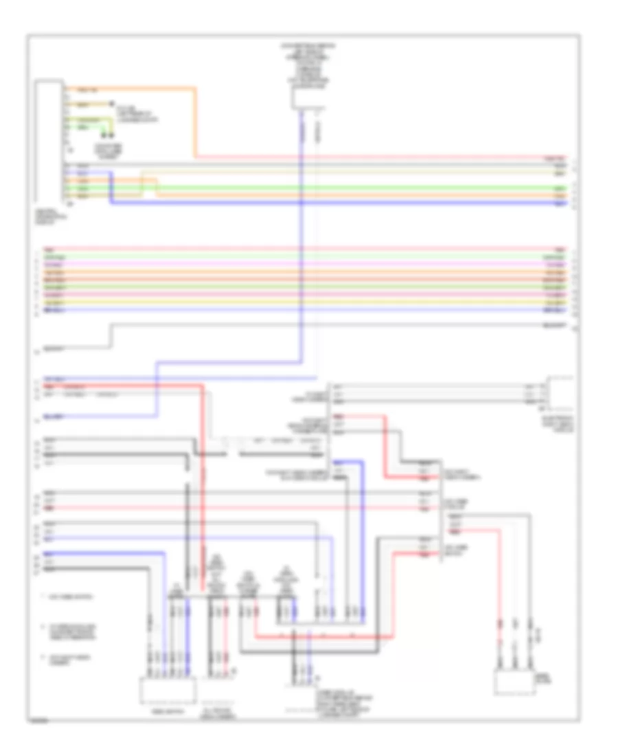 Navigation Wiring Diagram High 2 of 3 for BMW 640i 2012
