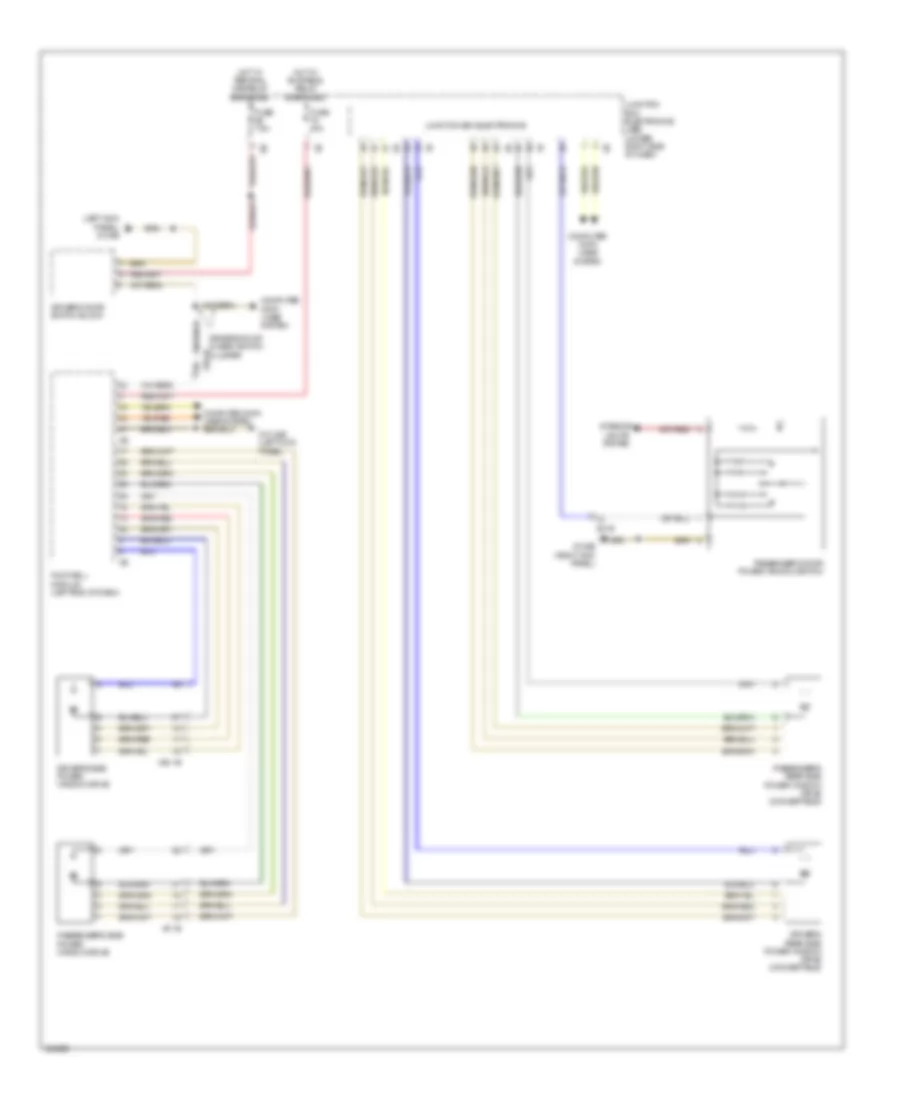 Power Windows Wiring Diagram for BMW 640i 2012