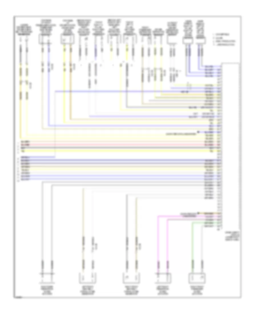 Supplemental Restraints Wiring Diagram 3 of 3 for BMW 640i 2012