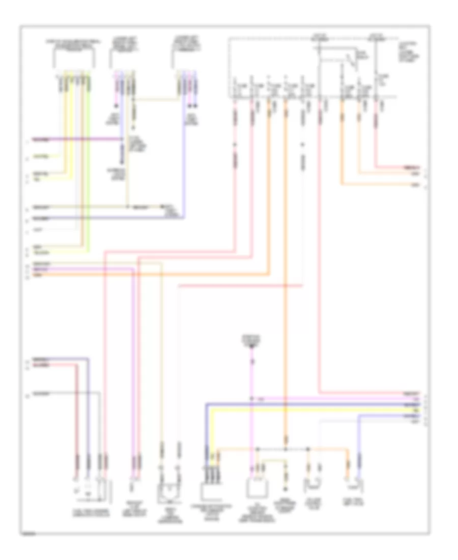 3.0L Twin Turbo, Engine Performance Wiring Diagram (2 of 4) for BMW 135i 2009