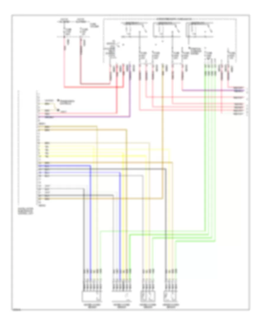 4.4L, Engine Performance Wiring Diagram (1 of 6) for BMW X5 48i 2005