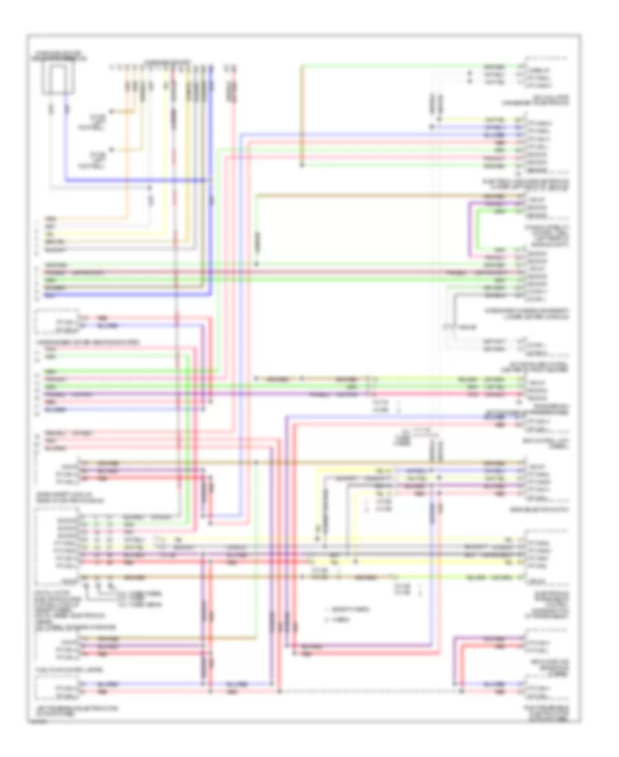 Computer Data Lines Wiring Diagram 4 of 4 for BMW 320i 2014