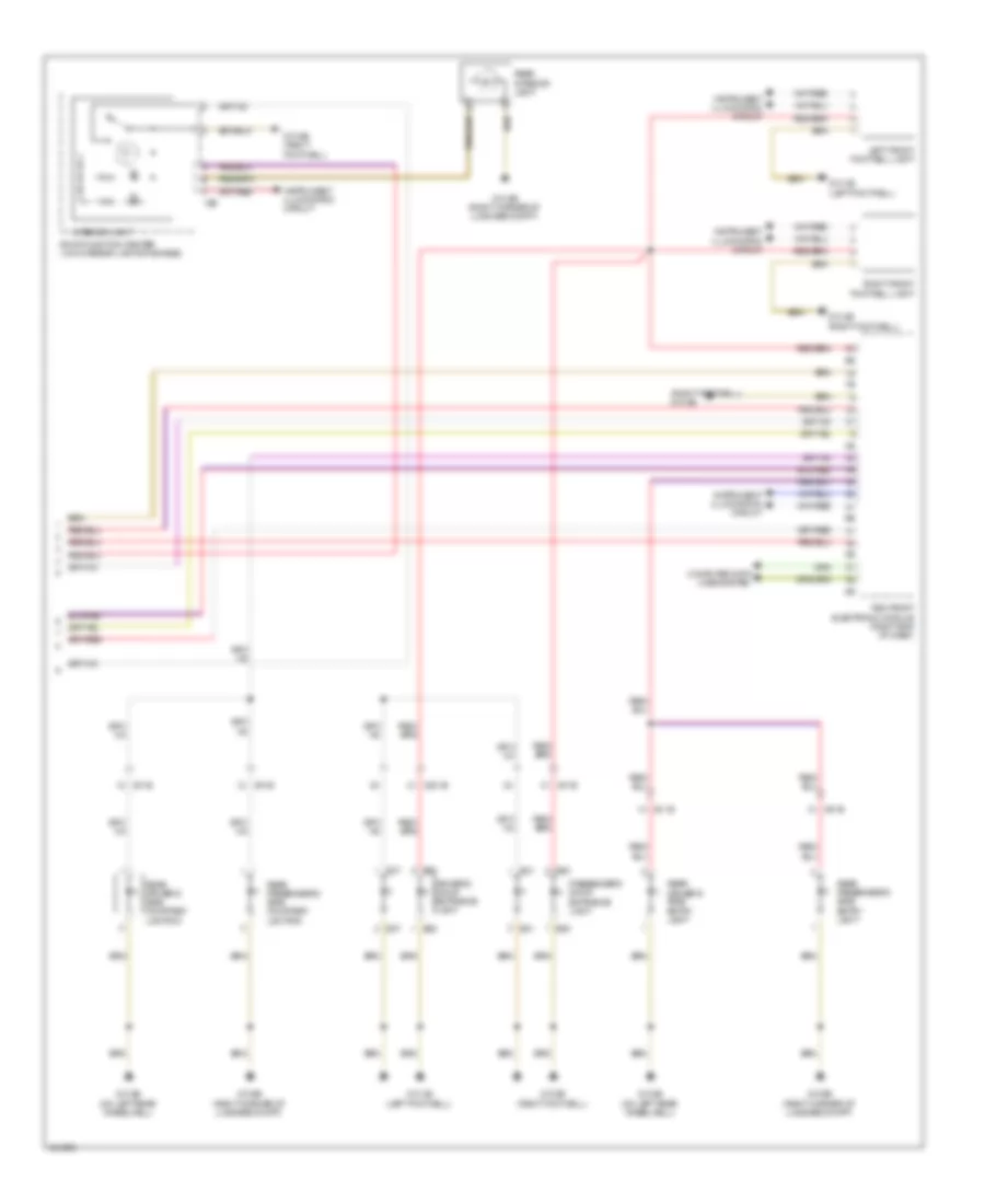 Courtesy Lamps Wiring Diagram 2 of 2 for BMW 320i 2014