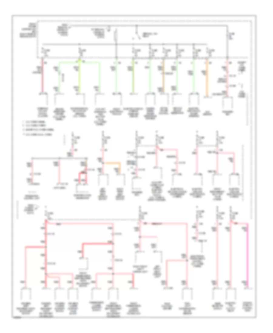 Power Distribution Wiring Diagram 2 of 6 for BMW 320i 2014
