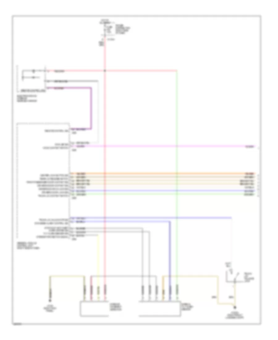 Forced Entry Wiring Diagram (1 of 2) for BMW Z4 2005
