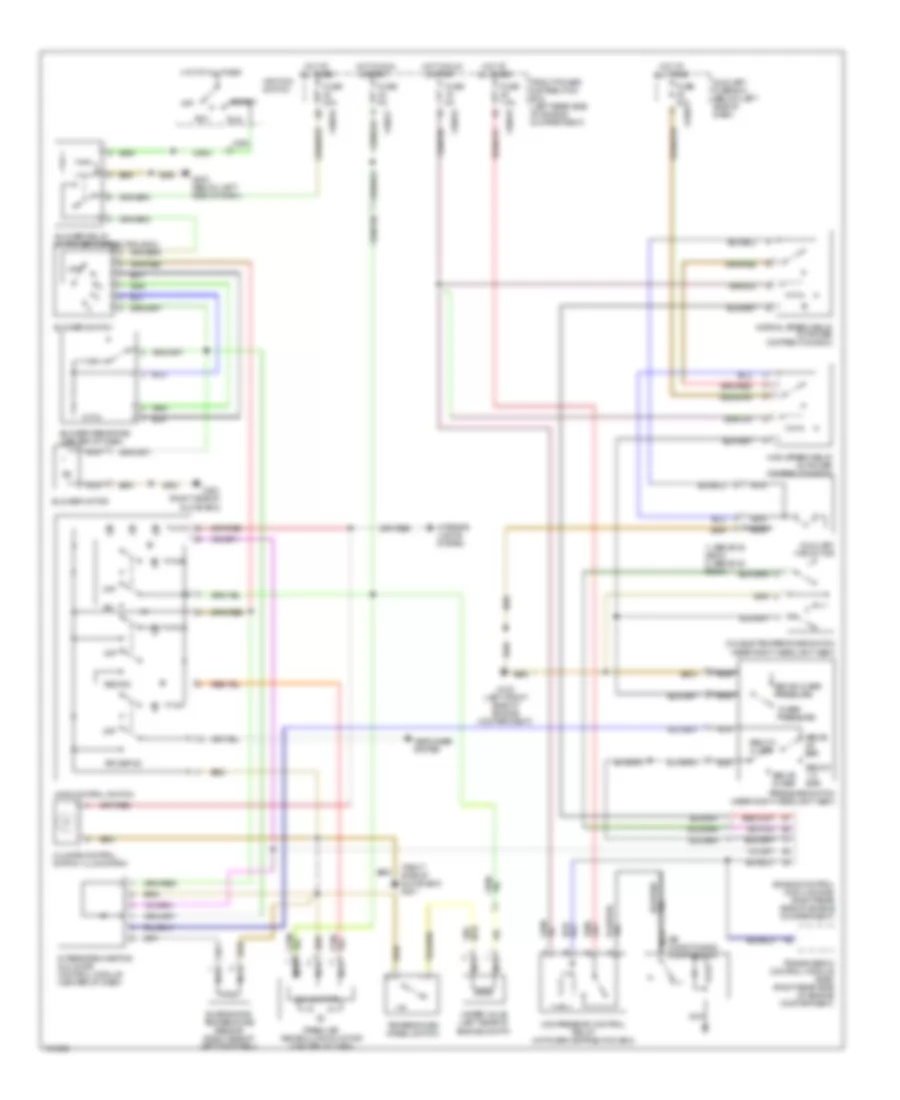 Air Conditioning Wiring Diagrams for BMW 318ti 1998