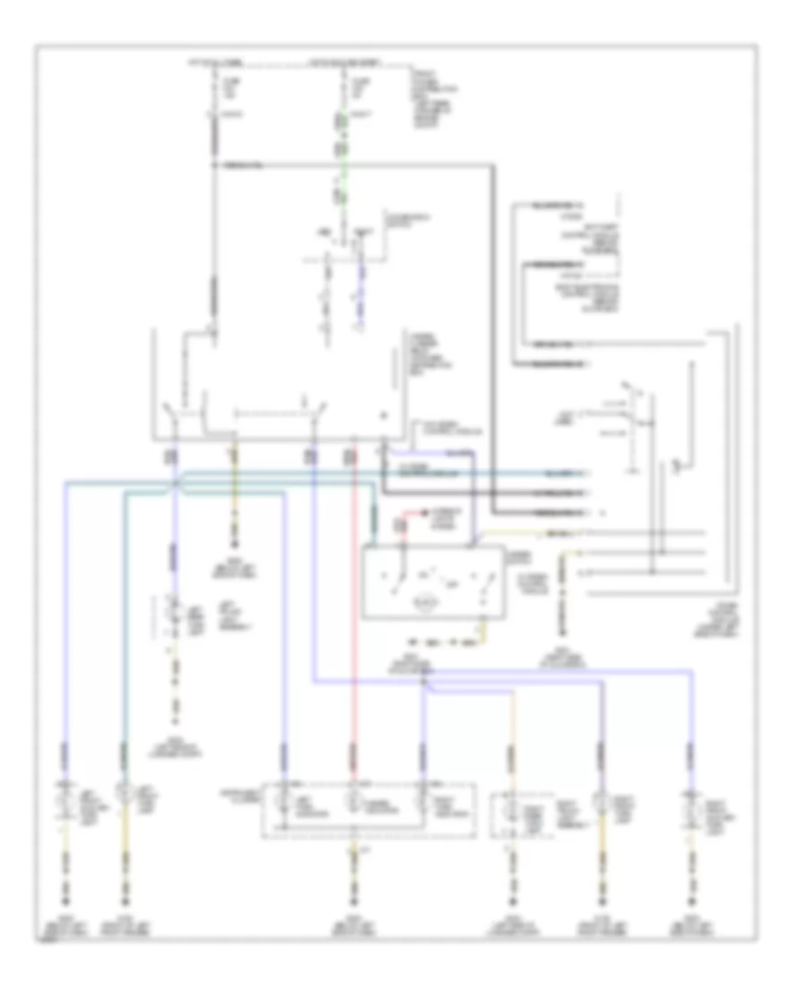 Exterior Light Wiring Diagram 1 of 2 for BMW 318ti 1998