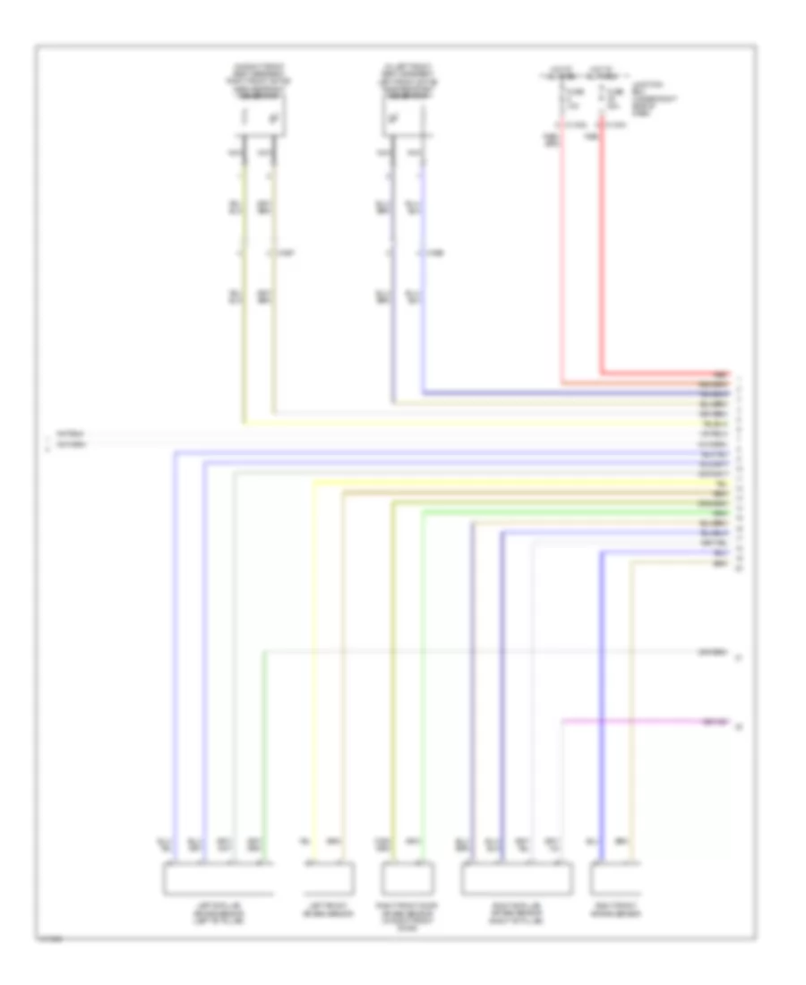 Supplemental Restraints Wiring Diagram 2 of 3 for BMW X6 M 2014