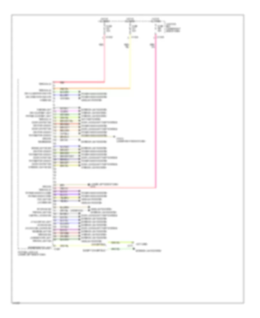 Body Control Modules Wiring Diagram 2 of 2 for BMW 328i 2009