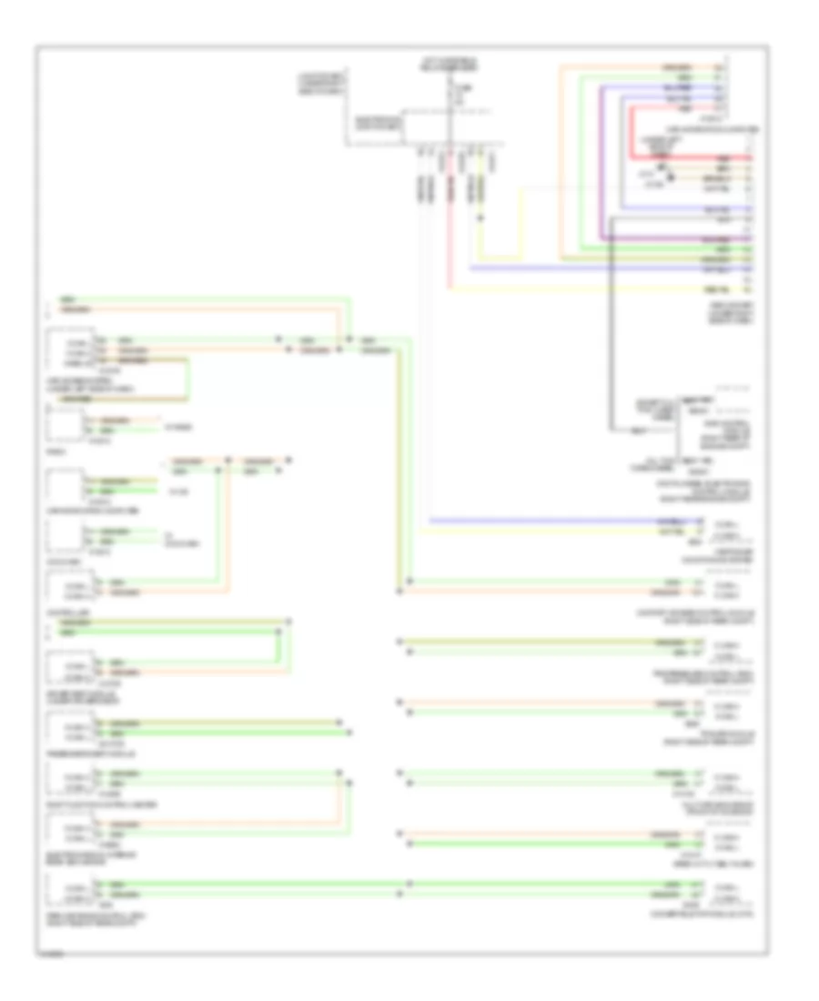 Computer Data Lines Wiring Diagram 2 of 2 for BMW 328i 2009