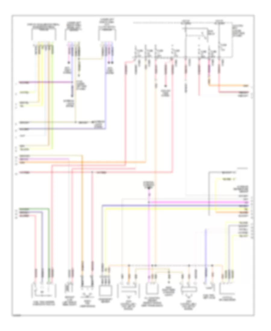 3.0L, Engine Performance Wiring Diagram (2 of 4) for BMW 328i 2009