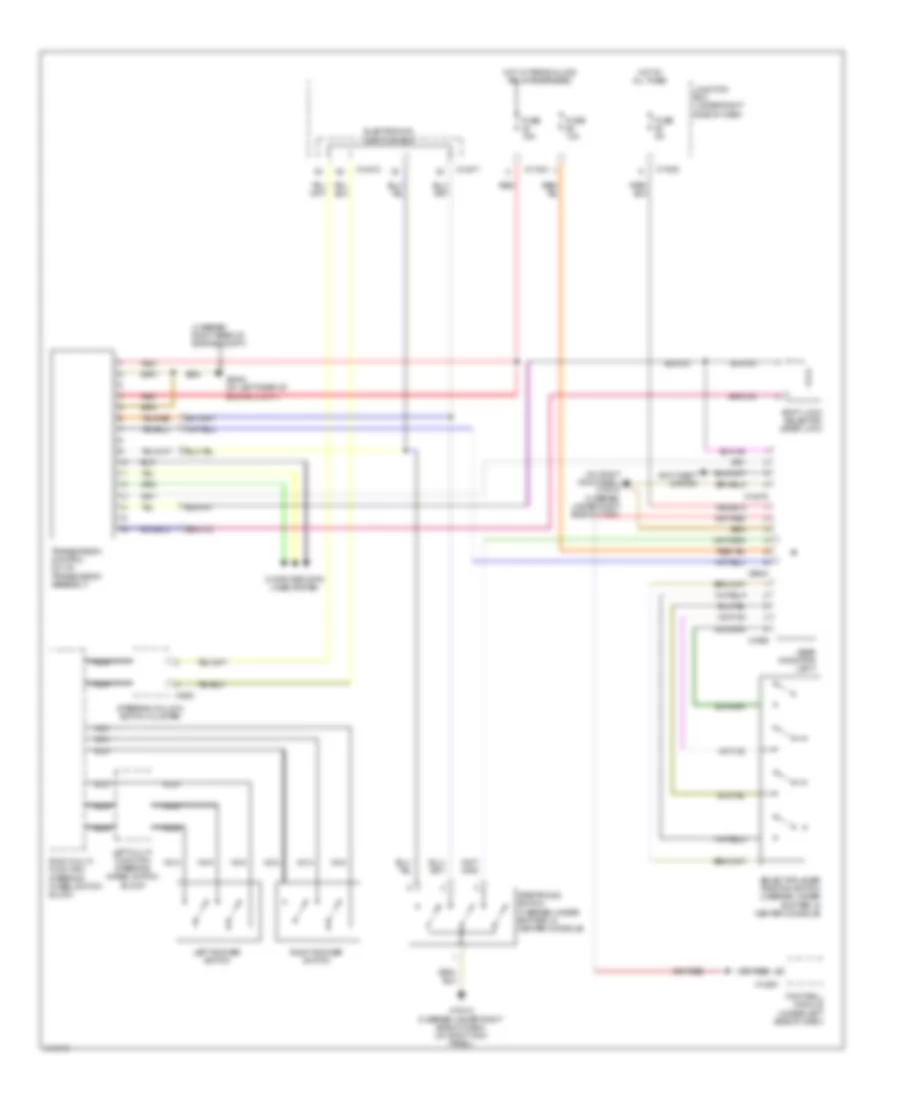 A T Wiring Diagram with 6 Speed A T for BMW 328i 2009
