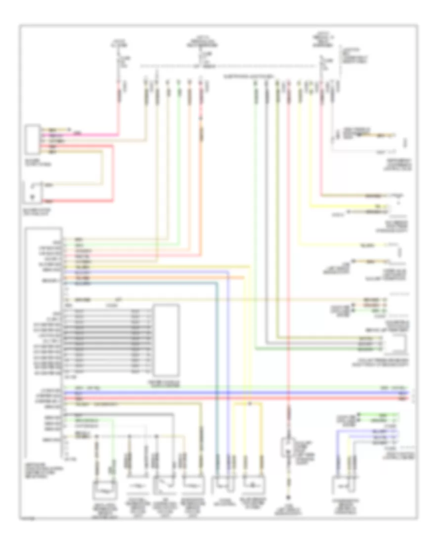 Automatic A C Wiring Diagram 1 of 2 for BMW 135is 2013