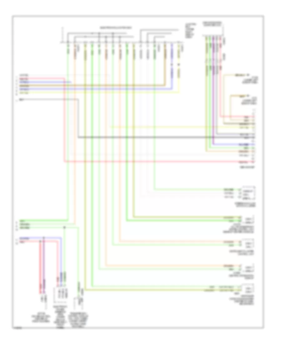 Computer Data Lines Wiring Diagram (2 of 2) for BMW 135is 2013
