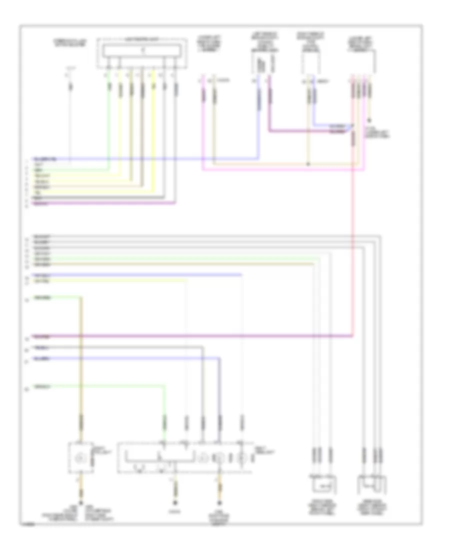 Adaptive Front Lighting Wiring Diagram 2 of 2 for BMW 135is 2013