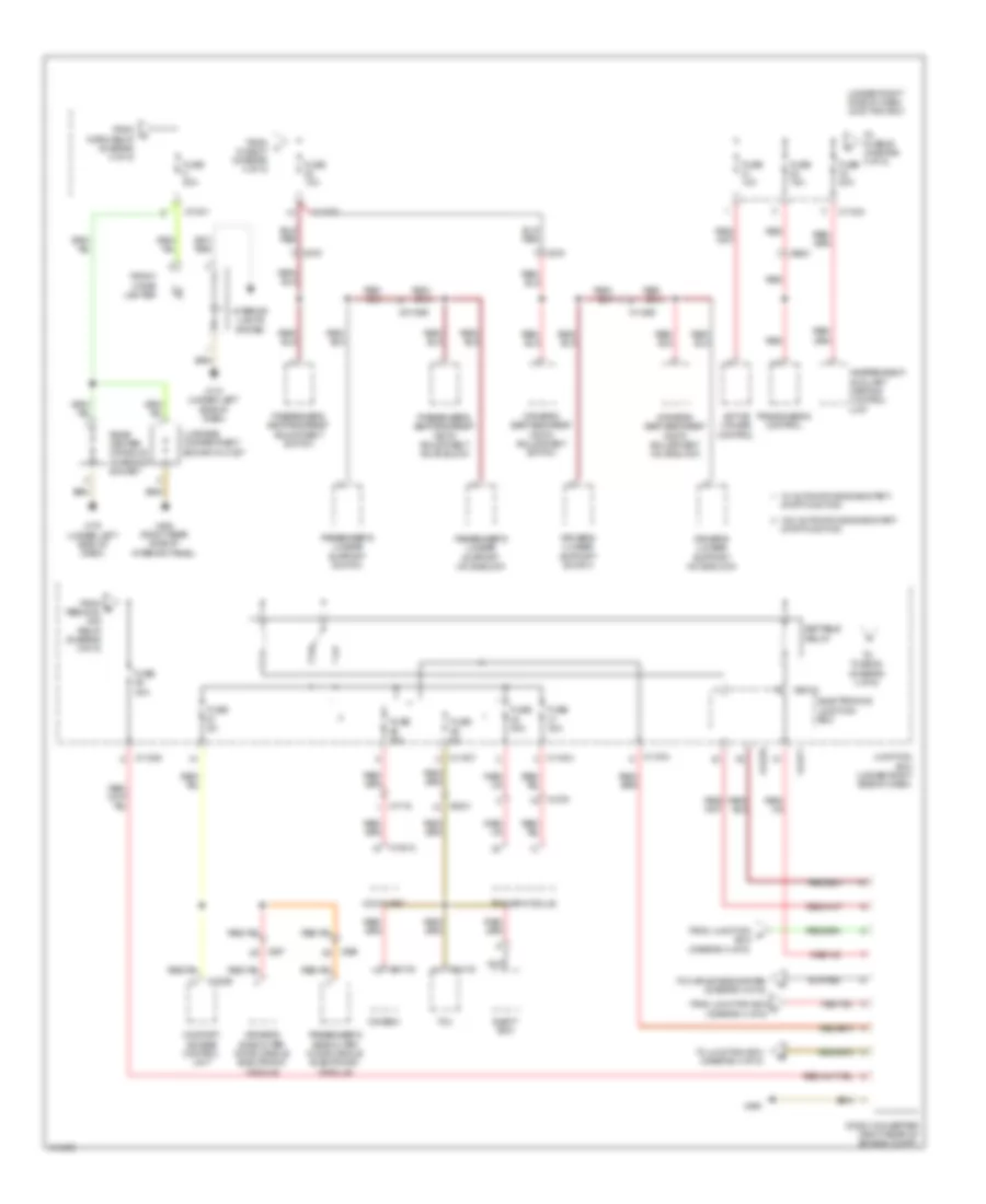 Power Distribution Wiring Diagram 5 of 5 for BMW 135is 2013