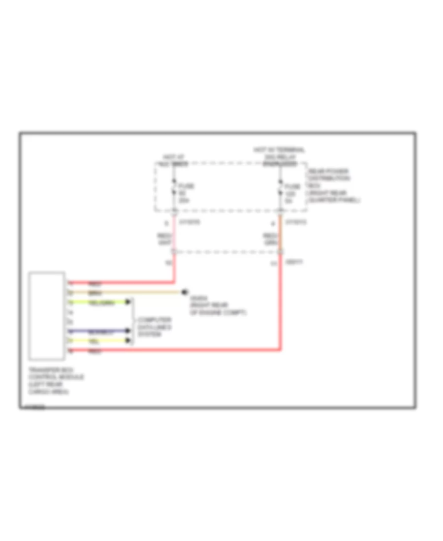 3 0L Turbo AWD Wiring Diagram for BMW X6 xDrive35i 2014