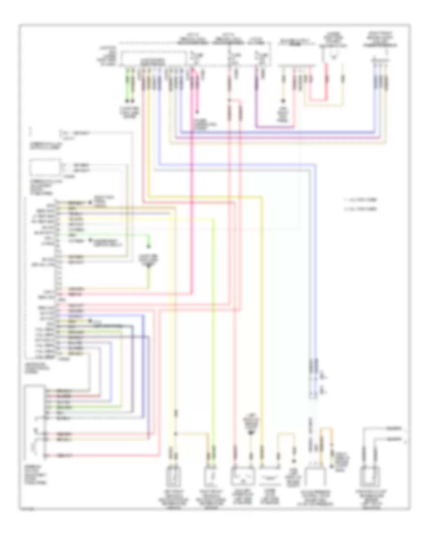 Automatic A C Wiring Diagram Basic 1 of 3 for BMW X6 xDrive35i 2014