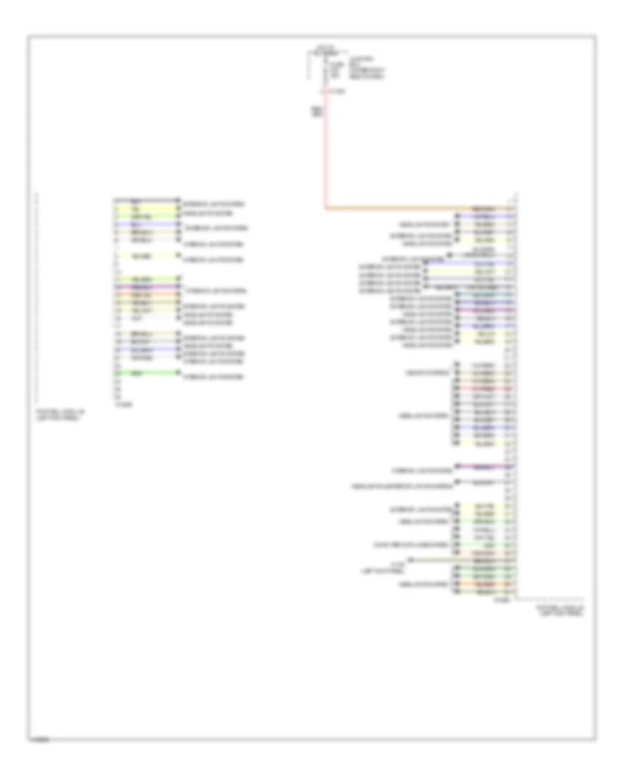 Body Control Modules Wiring Diagram 1 of 2 for BMW X6 xDrive35i 2014