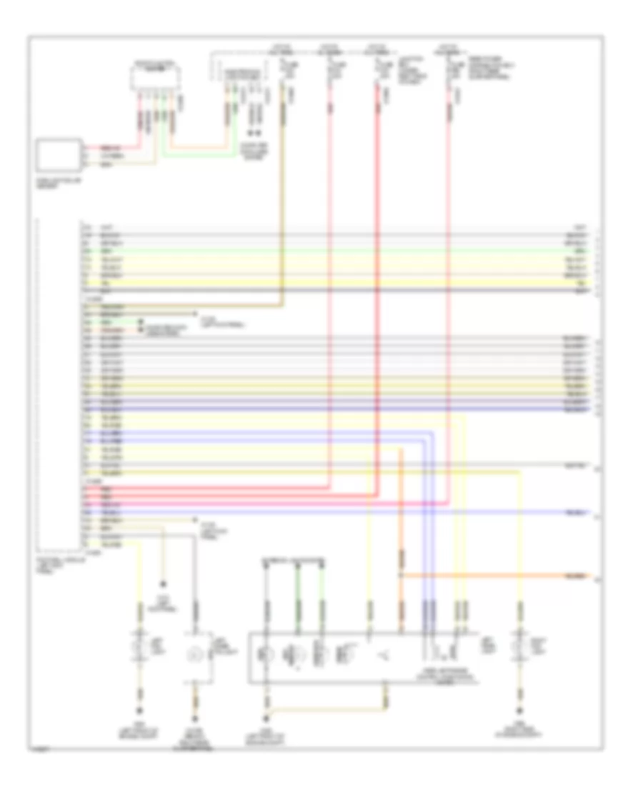 Headlamps Wiring Diagram with Xenon Lamps 1 of 2 for BMW X6 xDrive35i 2014