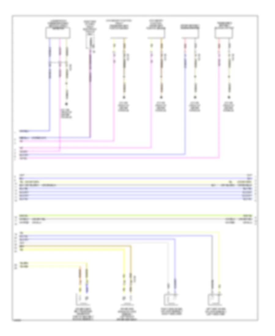 Supplemental Restraints Wiring Diagram (2 of 4) for BMW 328d 2014