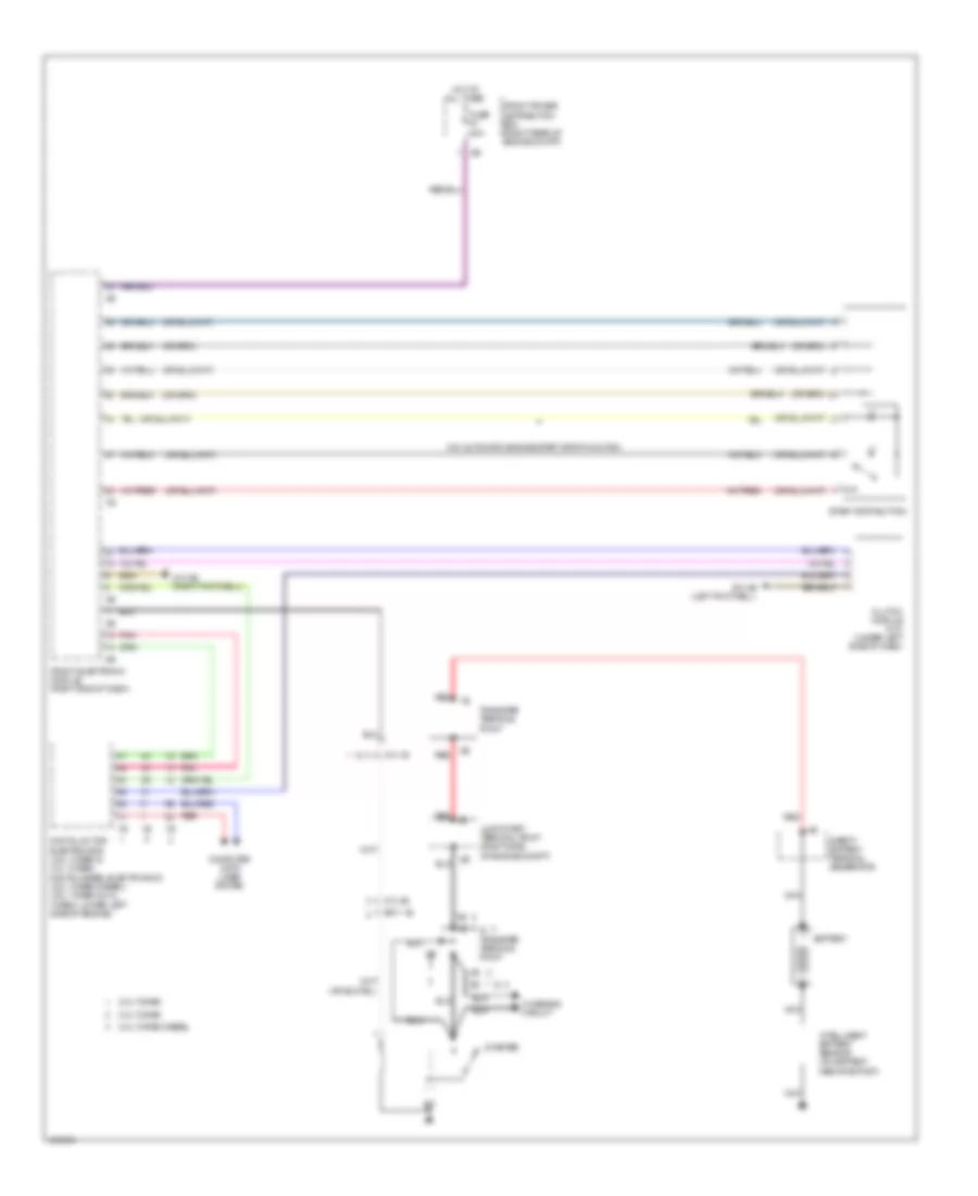 Starting Wiring Diagram for BMW 328d 2014