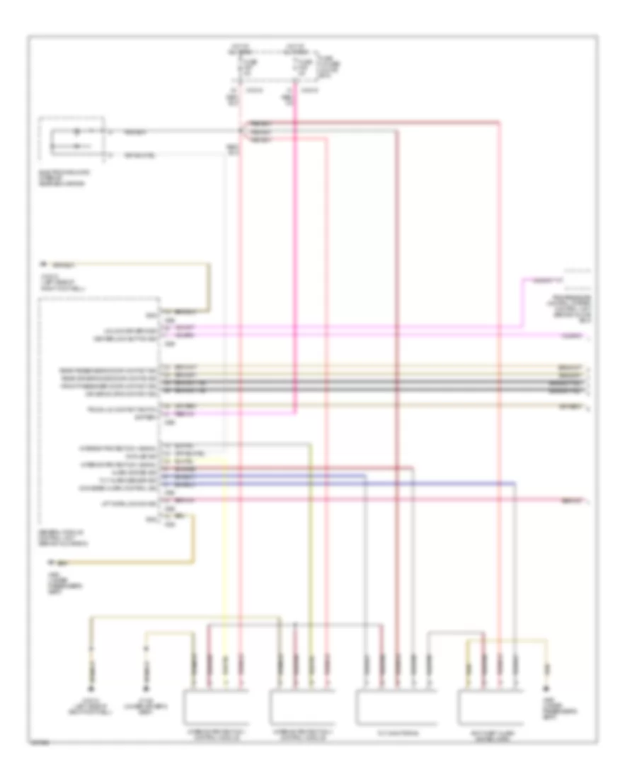 Anti theft Wiring Diagram Convertible 1 of 2 for BMW 325Ci 2006