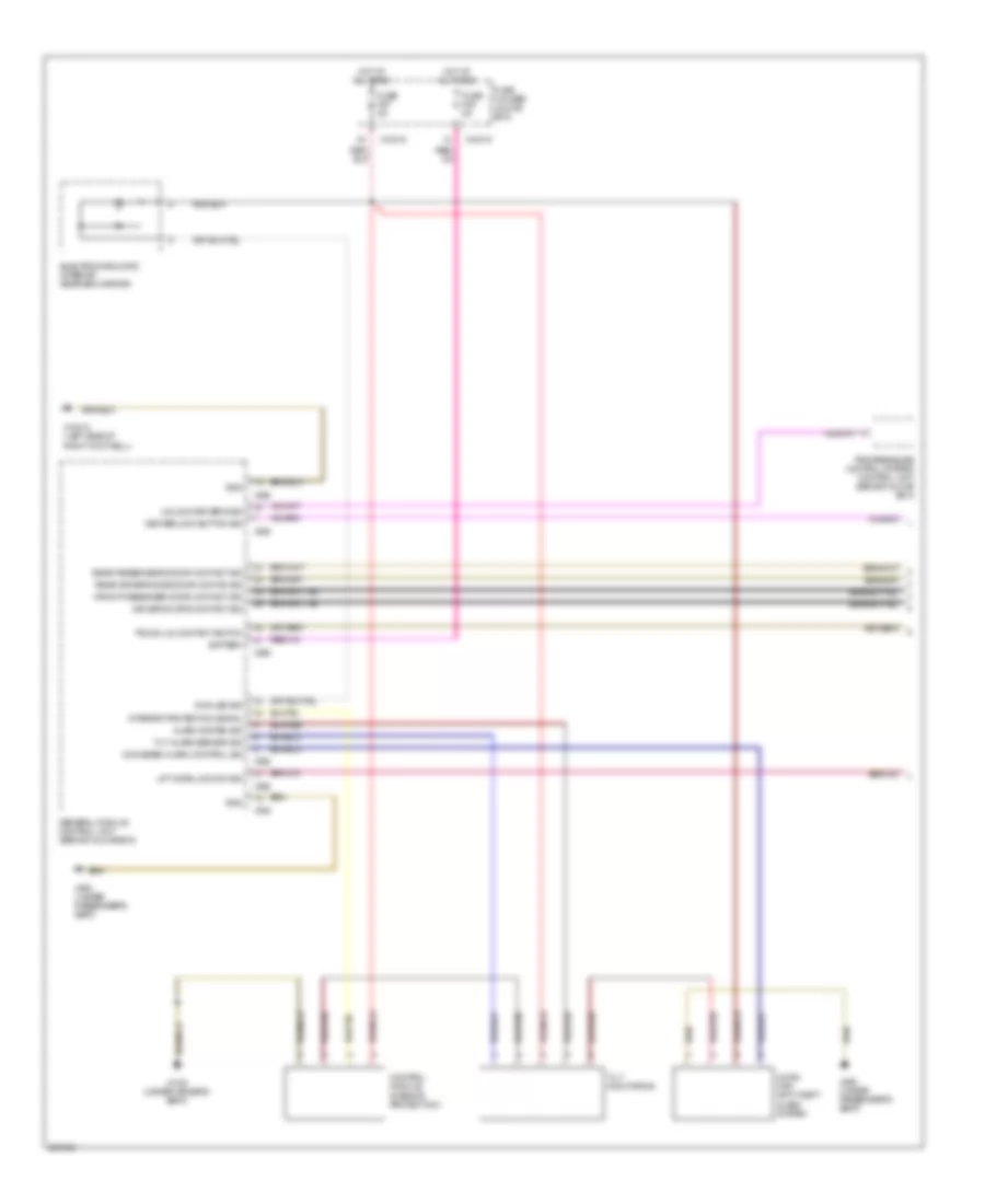 Anti theft Wiring Diagram Except Convertible 1 of 2 for BMW 325Ci 2006