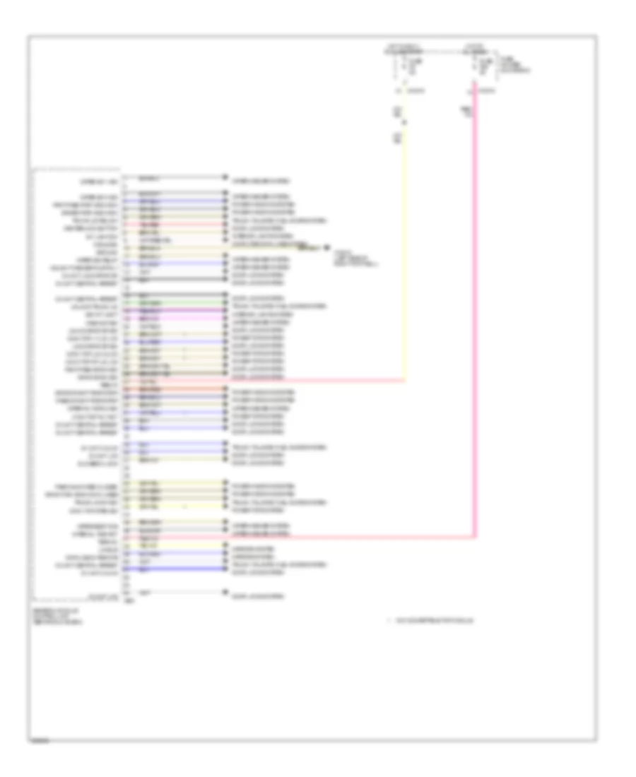 General Module Wiring Diagram Convertible 1 of 2 for BMW 325Ci 2006